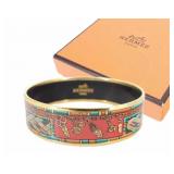 Hermes Enamel Bracelet