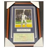 Autographed Jack Haley The Tin Man Check Photo