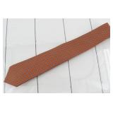 Hermes H Logo Fashion Tie 100% Silk