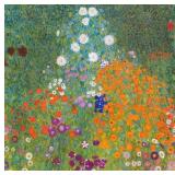 Cottage Garden Giclee Canvas by Gustav Klimt
