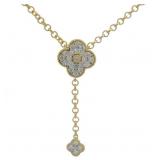 Brilliant 1.25 ct VS Diamond Designer Necklace