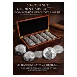 US Mint Silver Dollar Commemorative Set