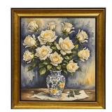 White Rose II Large Framed LTD Van Gogh Limited