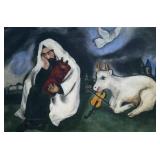 Solitude Large Giclee Canvas by Marc Chagall