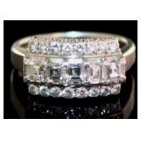 Platinum 1.32 ct Natural VS Brilliant Diamond Ring