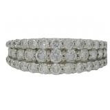 Platinum 1.00 ct Natural Diamond Ring