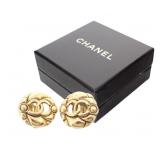 Chanel Vintage Classic Clip-on Earrings