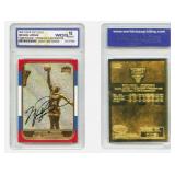 23K Gold Michael Jordan Fleer Card