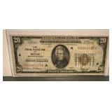 1929 $20 Boston Federal Reserve Note