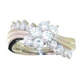 Platinum 1.00 ct Natural VS Diamond Ring