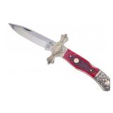Frost New Orleans Red Bone Dagger Knife