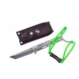 Frost Stainless Steel Green Shot Knife