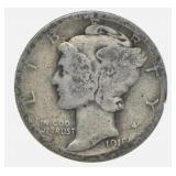 1918 Mercury Silver Dime