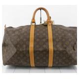 Louis Vuitton Monogram Keepall 45 Boston Bag