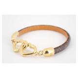 Louis Vuitton Say Yes Leather Bracelet