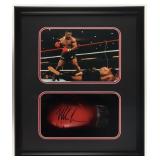 Autographed Mike Tyson Boxing Glove Display