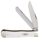 Case XX Smooth White Trapper Knife