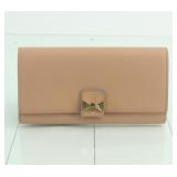 Chloe Bifold Leather Long Wallet