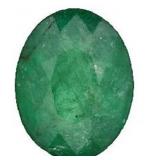 GIA Certified Oval 1.45 ct Emerald