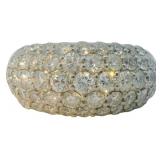 Platinum 1.74 ct Natural VS Brilliant Diamond Ring