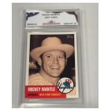 2007 Topps Mickey Mantle Card