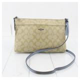 Coach Signature Leather Shoulder Bag