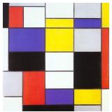 Composition A  c.1923 Canvas by Piet Mondrian