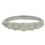 18k Gold 1.00 ct Natural Brilliant Diamond Ring