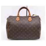 Louis Vuitton Monogram Speedy 30 Handbag