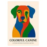 Colorful Canine Studio EDT Canvas Matisse LTD