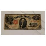 1917 United States $1 Legal Tender Note