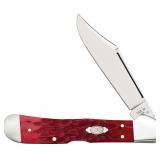 Case XX Dark Red Copperlock Knife