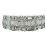 Platinum 1.00 ct Natural Brilliant VS Diamond Ring