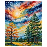 Freedom Forest I Limited Edition by Van Gogh LTD