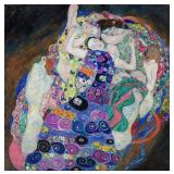 Die Jungfrau Large Gallery Canvas by Gustav Klimt