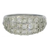 Platinum Natural 1.02 ct Brilliant Diamond Ring