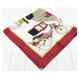 Hermes Carre Fashion Scarf 100% Silk