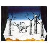 The Lost Jockey c.1926 Canvas by Rene Magritte