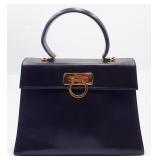 Salvatore Ferragamo Gancini Leather Handbag