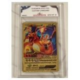 Pokï¿½mon Gold Charizard Card