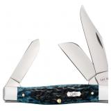 Case XX Mediterranean Blue Large Stockman Knife