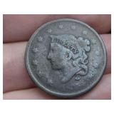 1835 Matrol Head Large Cent Penny