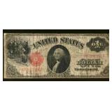 1917 $1 Red Seal Bank Note