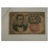 1863 10 Cent US Treasury Note