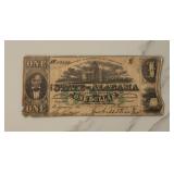 $1 State of Alabama Bank Note