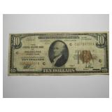 1929 Philadelphia $10 Federal Reserve Bank Note
