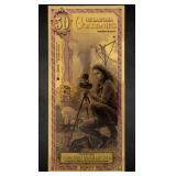 $50 - 1/20 oz Gold Gold Back Oklahoma Alt Currency