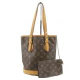 Louis Vuitton Monogram Bucket Tote Bag