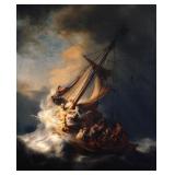Storm on the Sea of Galilee Canvas by Rembrandt