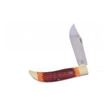 Hen & Rooster Driftwood Bone Knife